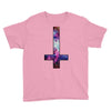 inverted galaxy cross funny  religion banter space fashion new Youth Tee