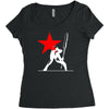 he clash inspired long sleeve Women's Triblend Scoop T-shirt