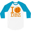 i love dbz 3/4 Sleeve Shirt