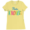 practice kindness Ladies Fitted T-Shirt