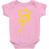 chinese dragon cool oriental asian kung fu Baby Onesie