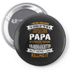Super Cool Papa Of A Freaking Awesome Granddaughter Pin-back button