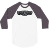 pinstripe 2 skull humor funny 3/4 Sleeve Shirt
