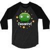 Final Space Chookity with Stars 3/4 Sleeve Shirt