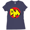 danger mouse 80's Ladies Fitted T-Shirt