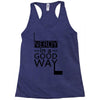 nerdy in a good way Racerback Tank