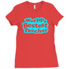 world's bestest teacher [converted] Ladies Fitted T-Shirt