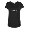 golf 3d Maternity Scoop Neck T-shirt