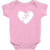 broken heart xxx Baby Bodysuit