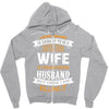 Super Cool Wife Of A Freaking Awesome Husband Zipper Hoodie