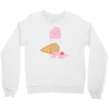 ice cream ghost Crewneck Sweatshirt