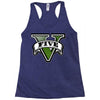five logo Racerback Tank
