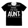 the cool fun and favorite aunt All Over Women's T-shirt
