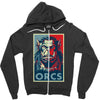 for the orcs Zipper Hoodie
