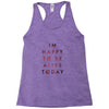 To Be Alive (a233) Racerback Tank