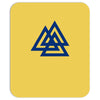 valknutr knoten der gefallenen odin nordisch symbol aspekte wotan Mousepad