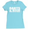 darts beer Ladies Fitted T-Shirt