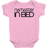 namastay in bed Baby Onesie