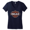 relax Women's V-Neck T-Shirt