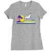 unicorn beach Ladies Fitted T-Shirt