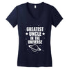Greatest Uncle  In The Universe Women's V-Neck T-Shirt