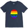 alien lgbt V-Neck Tee