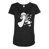 bee attack Maternity Scoop Neck T-shirt