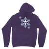 skull snowflakes alternative christmas jumper Unisex Hoodie