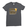 beer pong Ladies Fitted T-Shirt