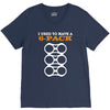 men's i used to have a 6 pack funny beer gut V-Neck Tee