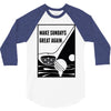 Make Sundays Great Again Shirt 3/4 Sleeve Shirt