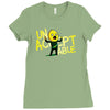 unacceptable! Ladies Fitted T-Shirt