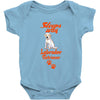 Sleeps With Labrador Retriever Baby Onesie