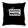 eastside motel Throw Pillow