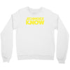 schmoes know Crewneck Sweatshirt