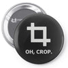 oh crop Pin-back button