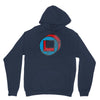 square in circle Unisex Hoodie