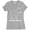 drug mule Ladies Fitted T-Shirt