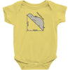 hypotenuse math humor Baby Onesie