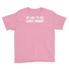 my will to live starts monday Youth Tee