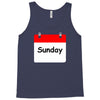 title of day of the week sunday day of the week Tank Top