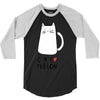 cat love person! 3/4 Sleeve Shirt