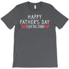 Happy Father's Day I Love Daddy Onesie-Father's Day T-Shirt