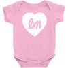 little mix logo heart Baby Onesie