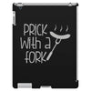 prick with a fork iPad 3 and 4 Case