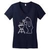 bear grills Women's V-Neck T-Shirt