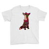 floral fox Youth Tee