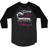 real girls go fishing 3/4 Sleeve Shirt