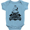 I Am Labrador Retriever Actually In A Very Commited Relationship Baby Onesie