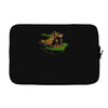 the tree, the raccoon Laptop sleeve